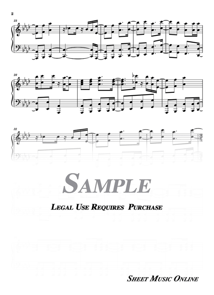 The Jackson 5 - ABC Piano Sheet Music