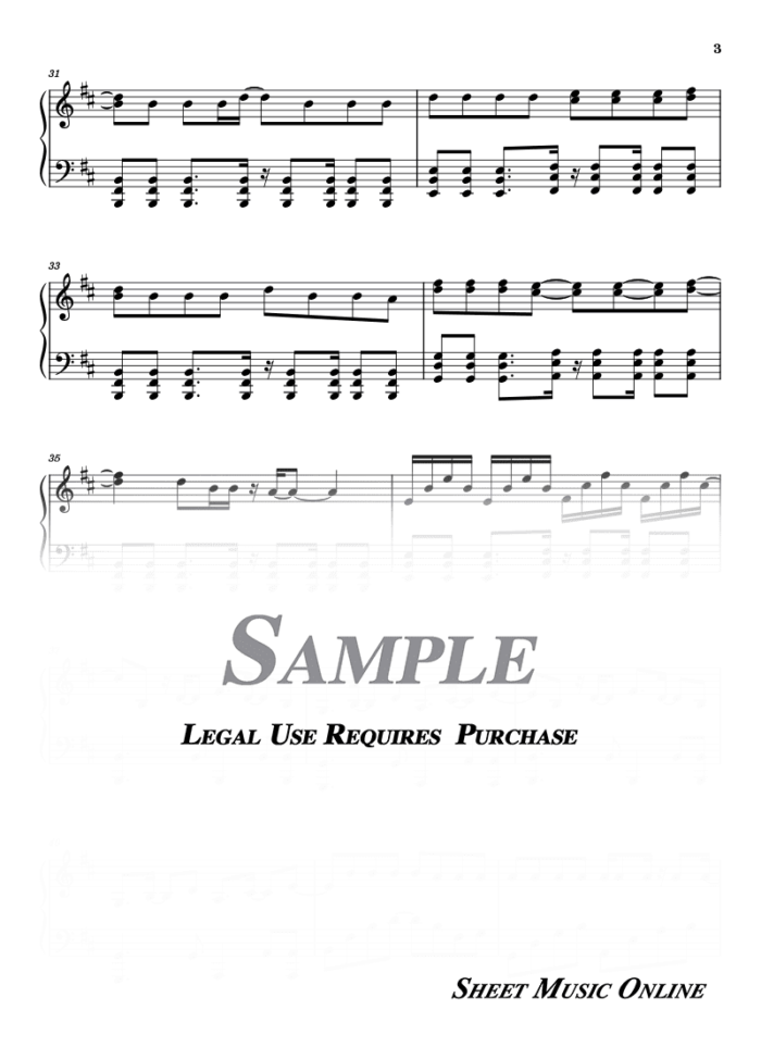 3 Doors Down - Kryptonite Sheet Music