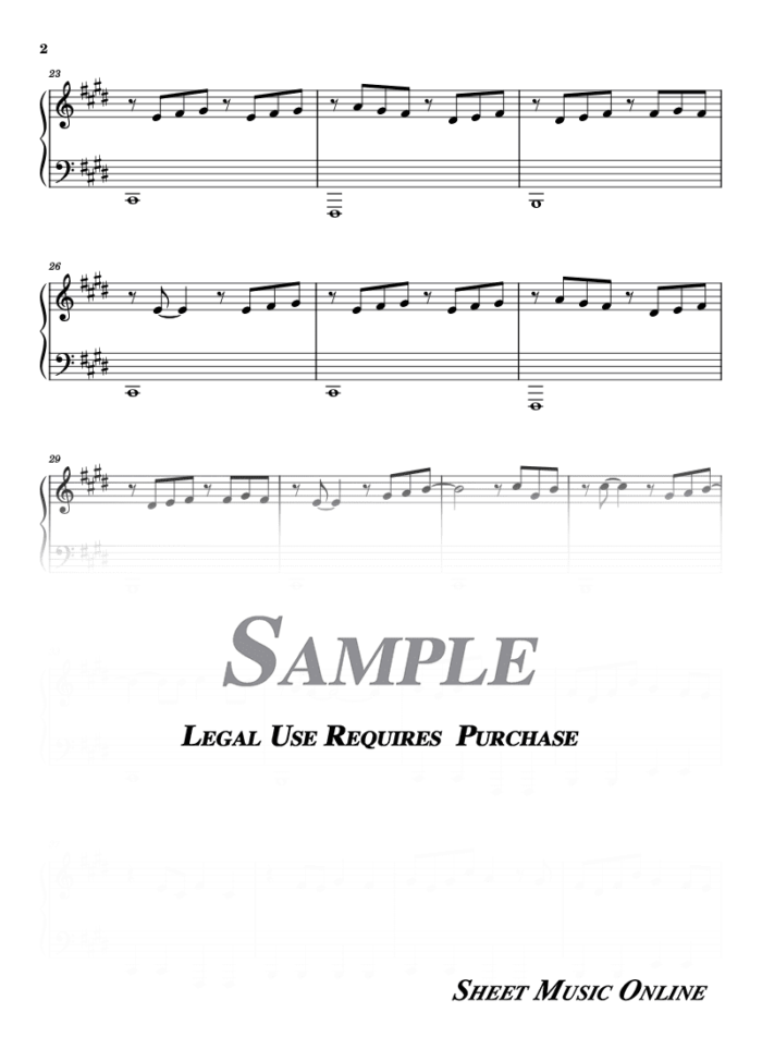 Aqua – Barbie Girl Easy Sheet Music