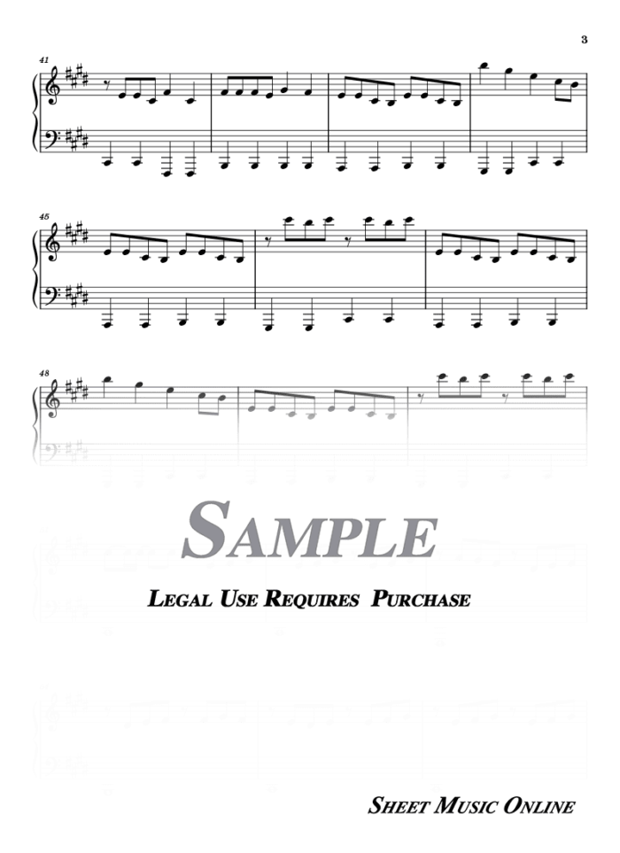 Aqua – Barbie Girl Easy Sheet Music