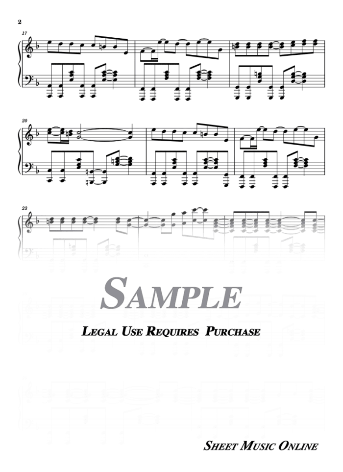 Backstreet Boys - As Long As You Love Me Sheet Music