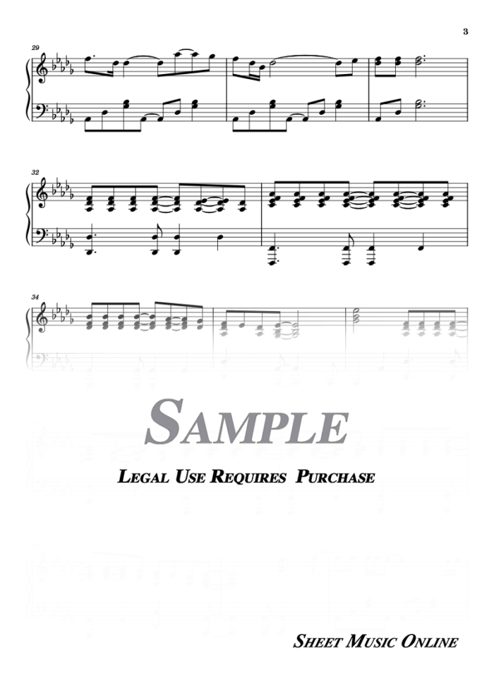 Bee Gees - Too Much Heaven Sheet Music