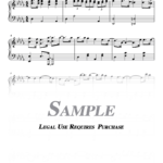 Dean Martin - Let It Snow! Let It Snow! Let It Snow! Sheet Music