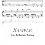 Dua Lipa - Physical Sheet Music