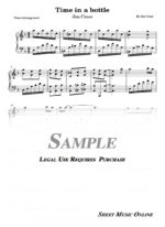 Jim Croce - Time in a Bottle Sheet Music