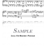 Kawaki wo Ameku (Crying for Rain) - Domestic na Kanojo OP Sheet Music