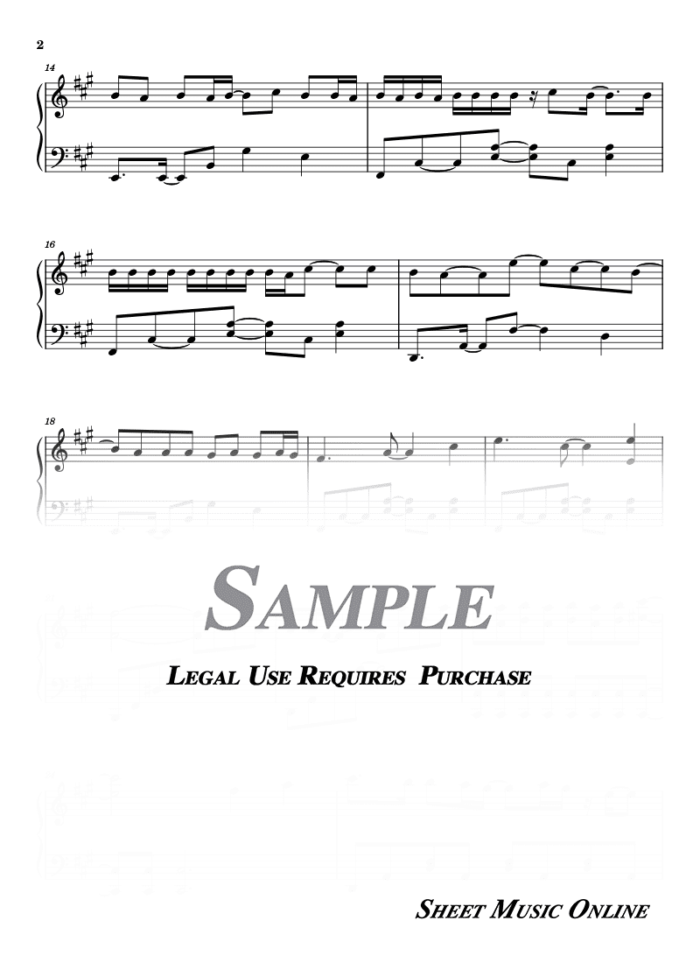 Kawaki wo Ameku (Crying for Rain) - Domestic na Kanojo OP Sheet Music