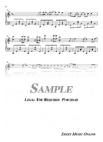 Keane - Everybody's Changing Sheet Music