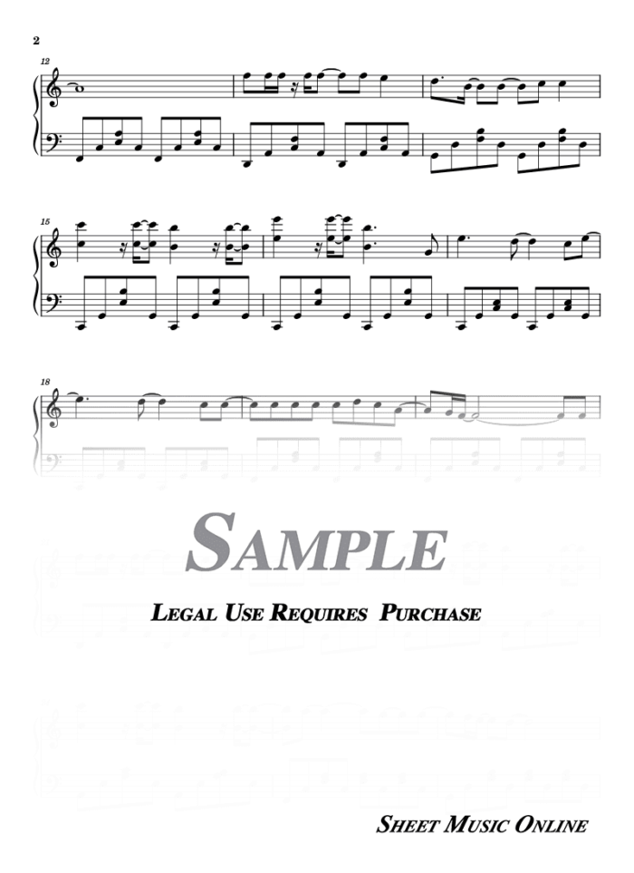 Keane - Everybody's Changing Sheet Music