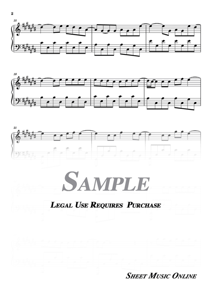 Lewis Capaldi - Someone You Loved Sheet Music