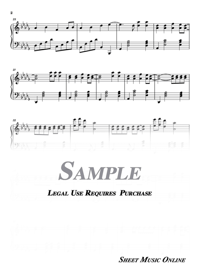 MAGIC! - Rude Sheet Music
