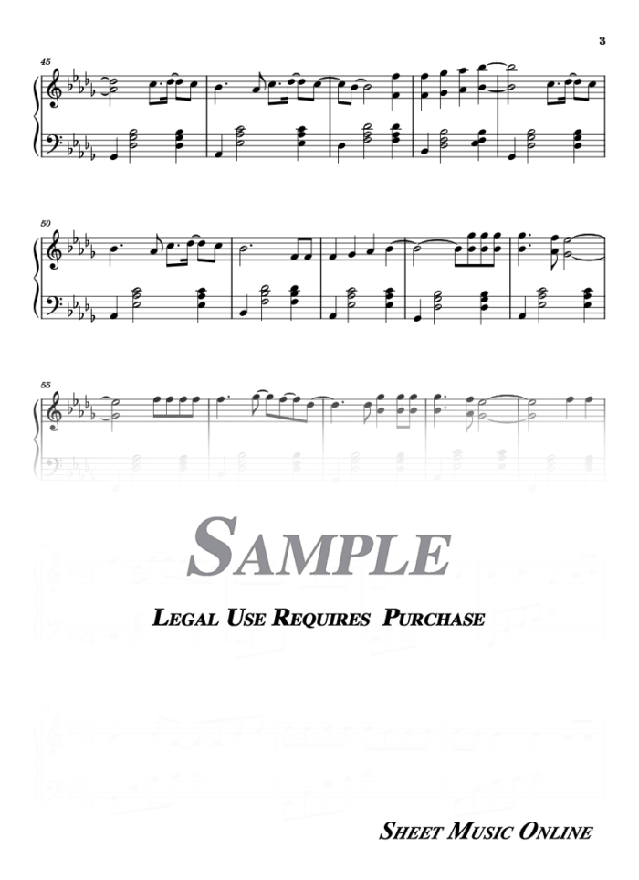 MAGIC! - Rude Sheet Music