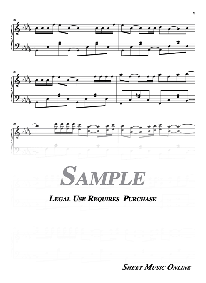 Michael Jackson - Smooth Criminal Sheet Music