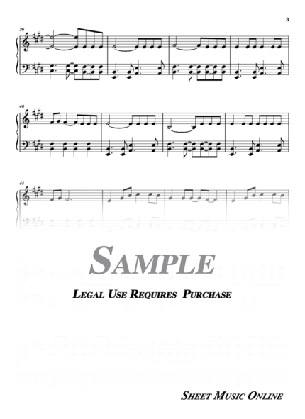 One Direction - What Makes You Beautiful Sheet Music
