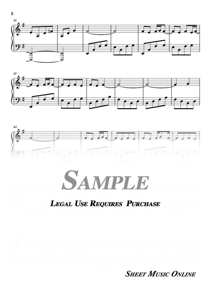 Pink Floyd - Hey You Sheet Music