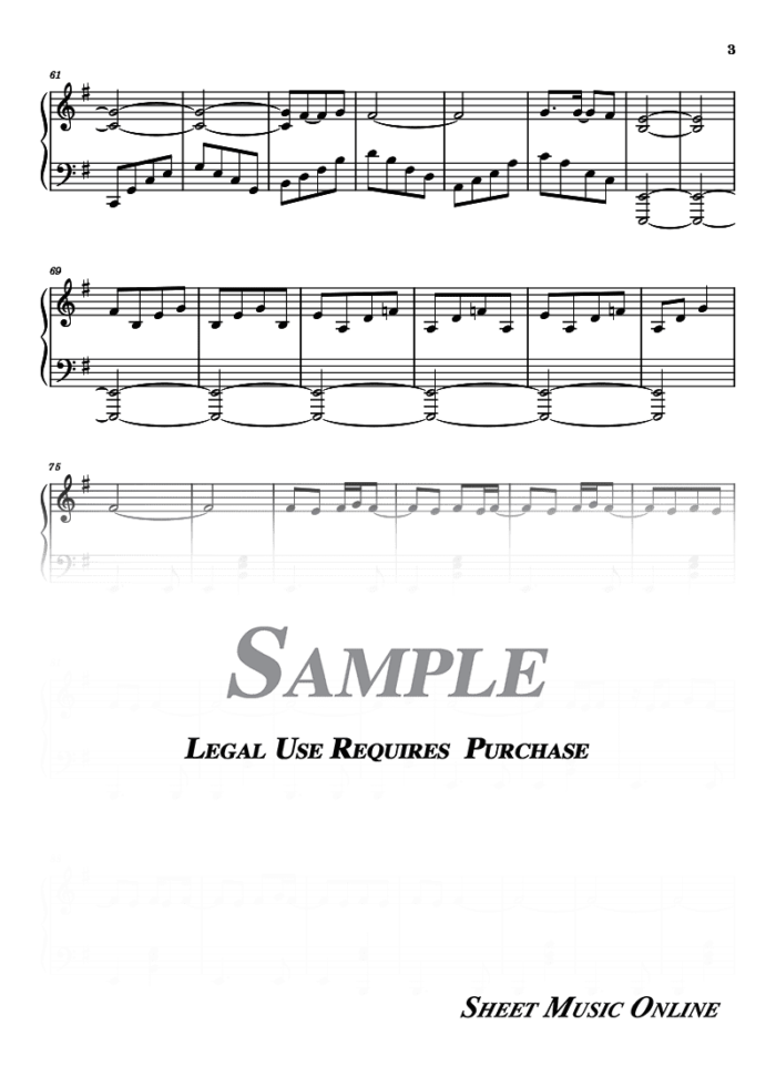 Pink Floyd - Hey You Sheet Music
