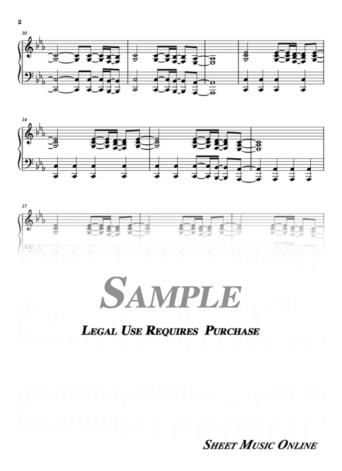Survivor - Eye Of The Tiger Sheet Music