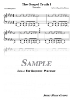 The Gospel Truth I From Hercules Sheet Music