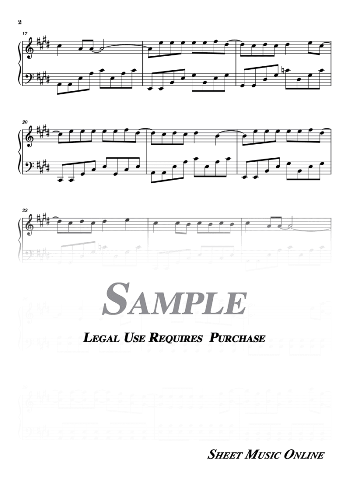 GAYLE - ABCDEFU Sheet Music