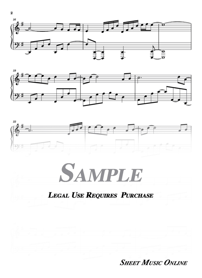 Mulan - I'll Make a Man Out of You Sheet Music