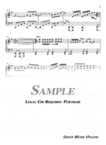 Mulan - I'll Make a Man Out of You Sheet Music