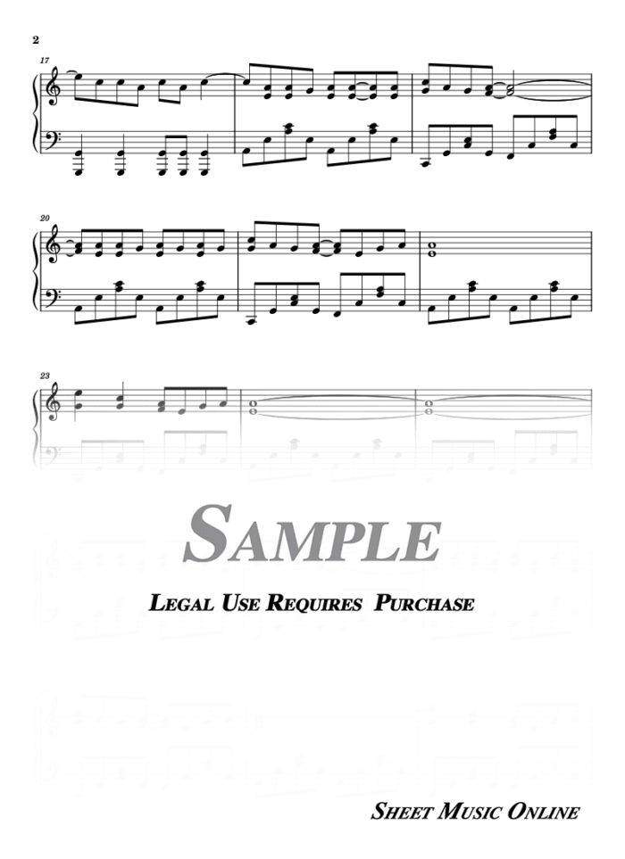 Lady Gaga - Bad Romance Sheet Music