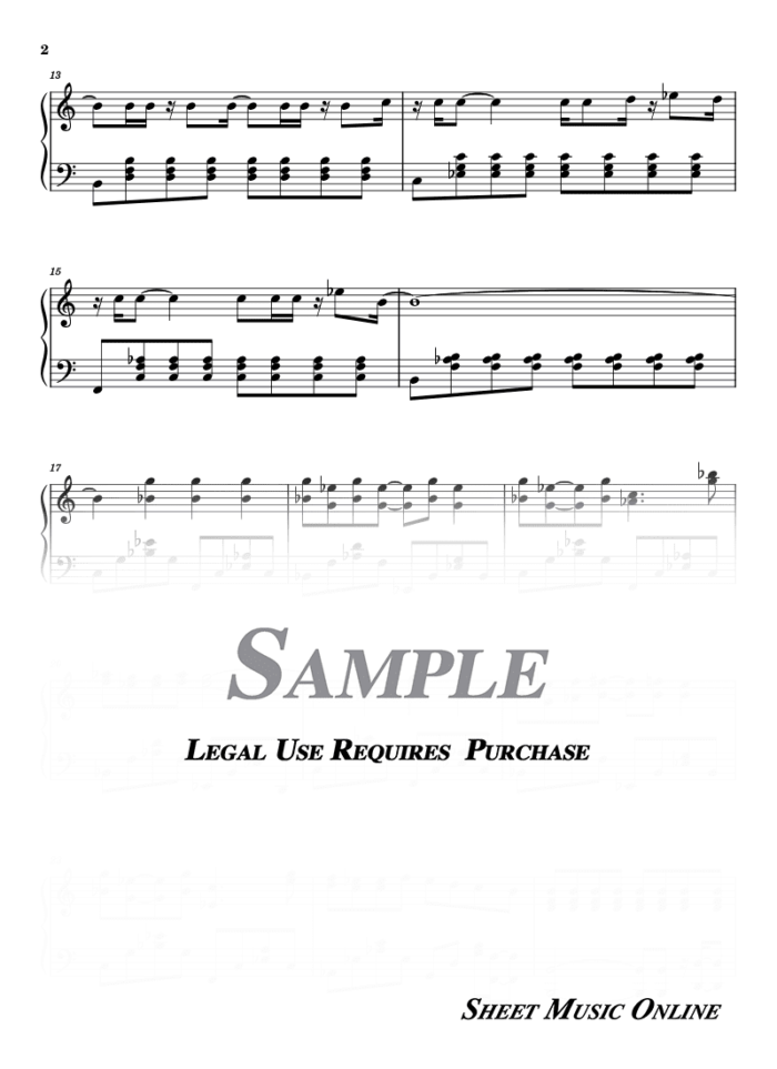 Maroon 5 - This Love Sheet Music