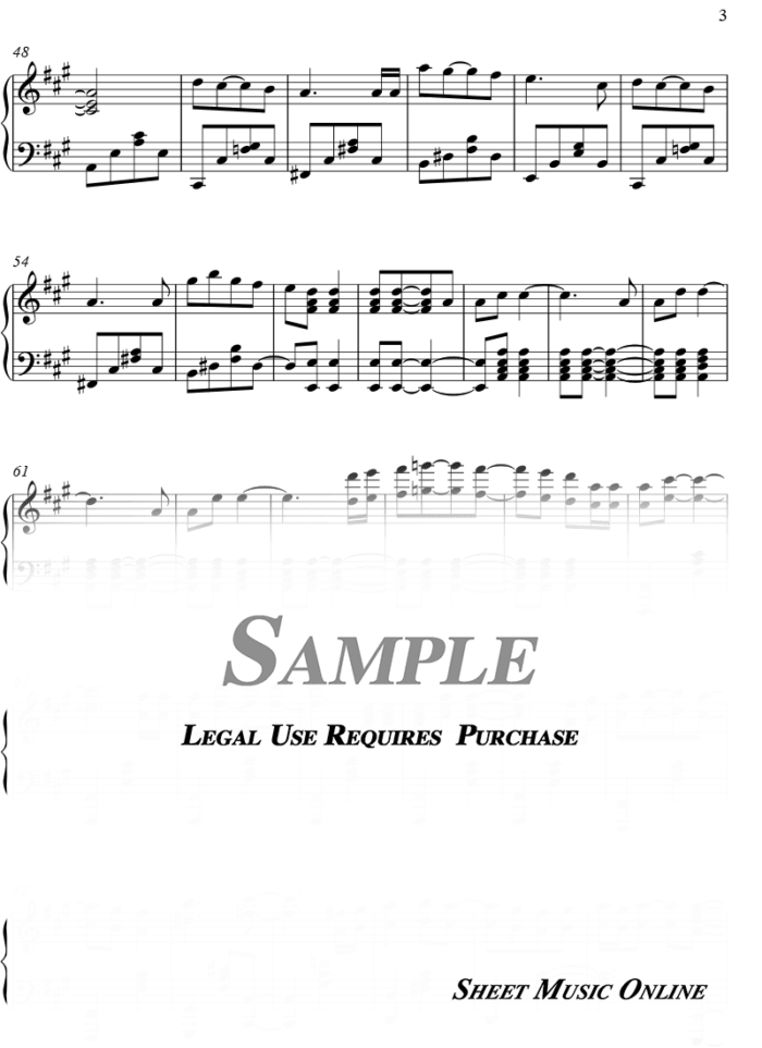 ABBA - The Name Of The Game Sheet Music