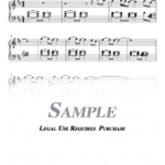 Backstreet Boys - Shape Of My Heart Sheet Music