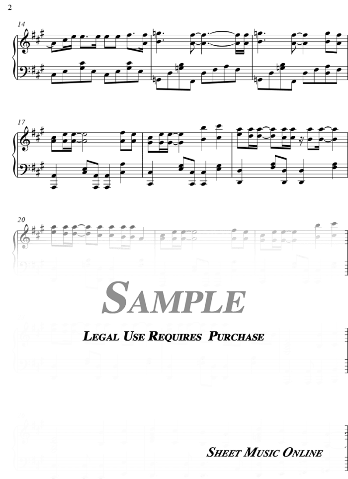 Bon Jovi - Never Say Goodbye Sheet Music