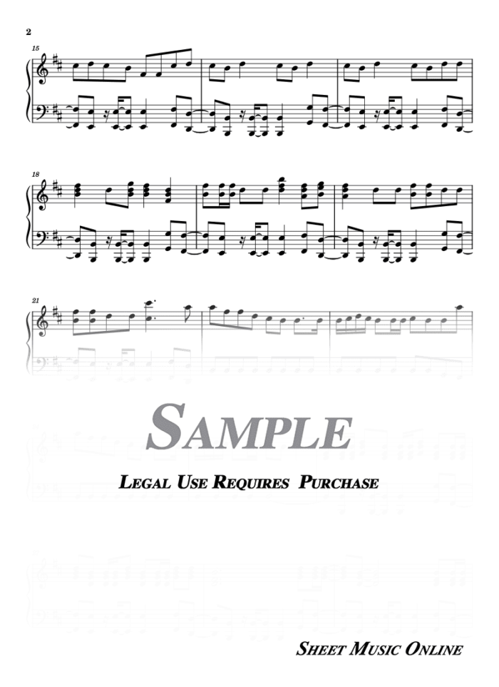 Lady Gaga - LoveGame Sheet Music