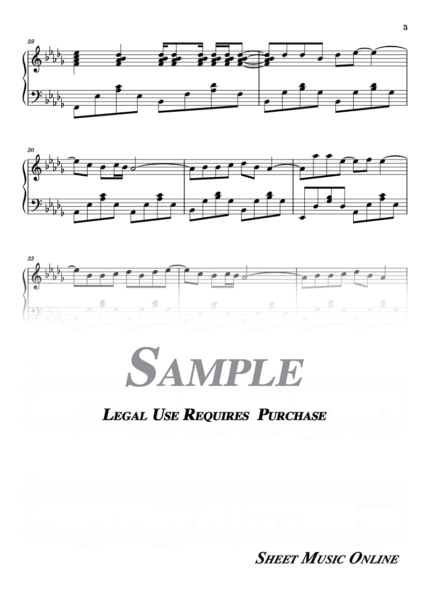 Rick Astley - Never Gonna Give You Up Sheet Music