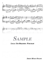 John Williams - Schindler's List Main Theme Sheet Music