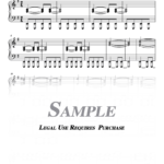 Scream Theme Sheet Music