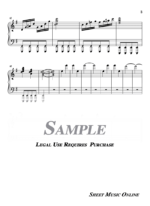 Scream Theme Sheet Music