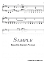 Blink 182 - I Miss You Sheet Music