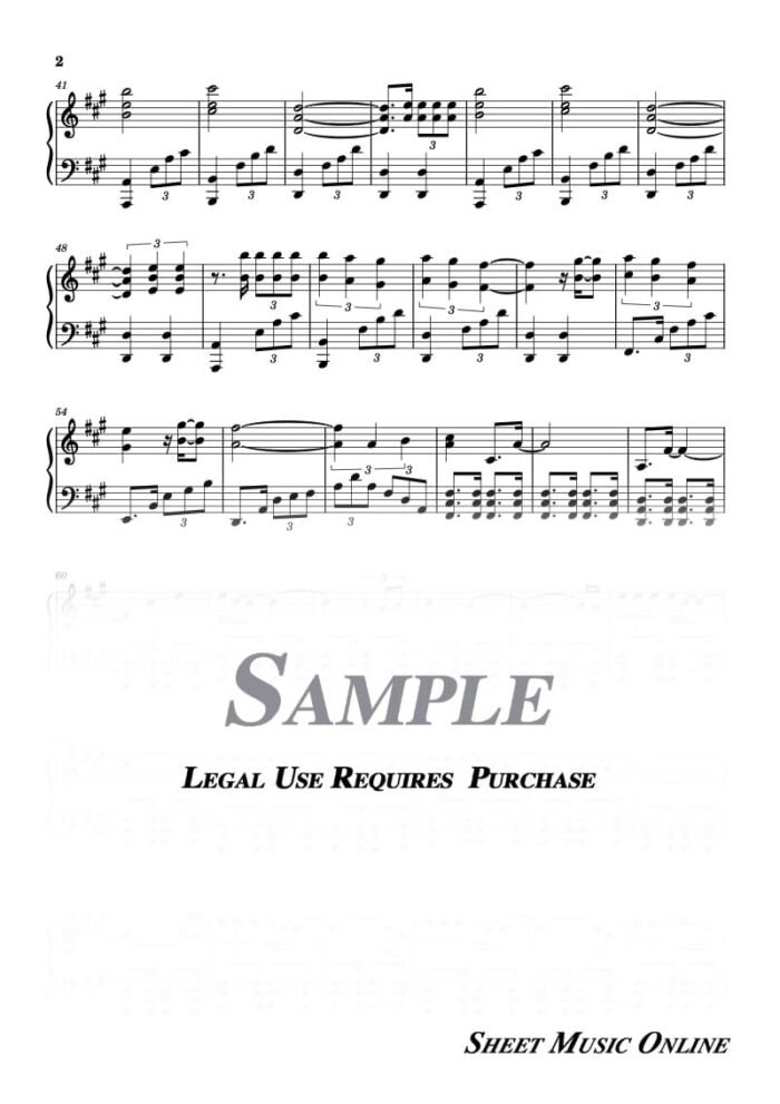 Avril Lavigne - I'm With You Sheet Music