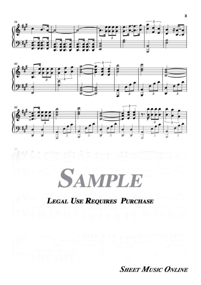 Avril Lavigne - I'm With You Sheet Music