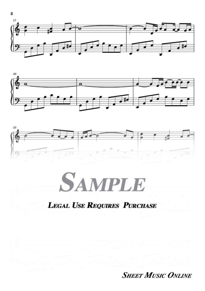 Black - Wonderful Life Sheet Music