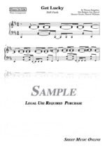 Daft Punk - Get Lucky Sheet Music