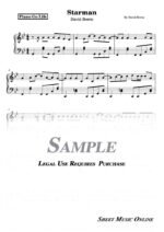 David Bowie - Starman Sheet Music