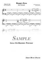 Eric Carmen - Hungry Eyes Sheet Music