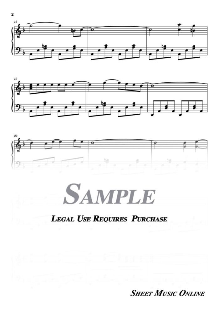 Eric Carmen - Hungry Eyes Sheet Music