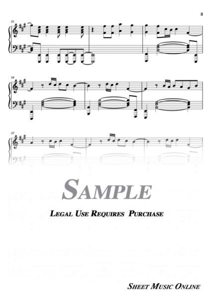 Europe - The Final Countdown Sheet Music