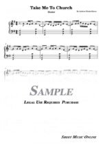 Hozier - Take Me To Church Sheet Music