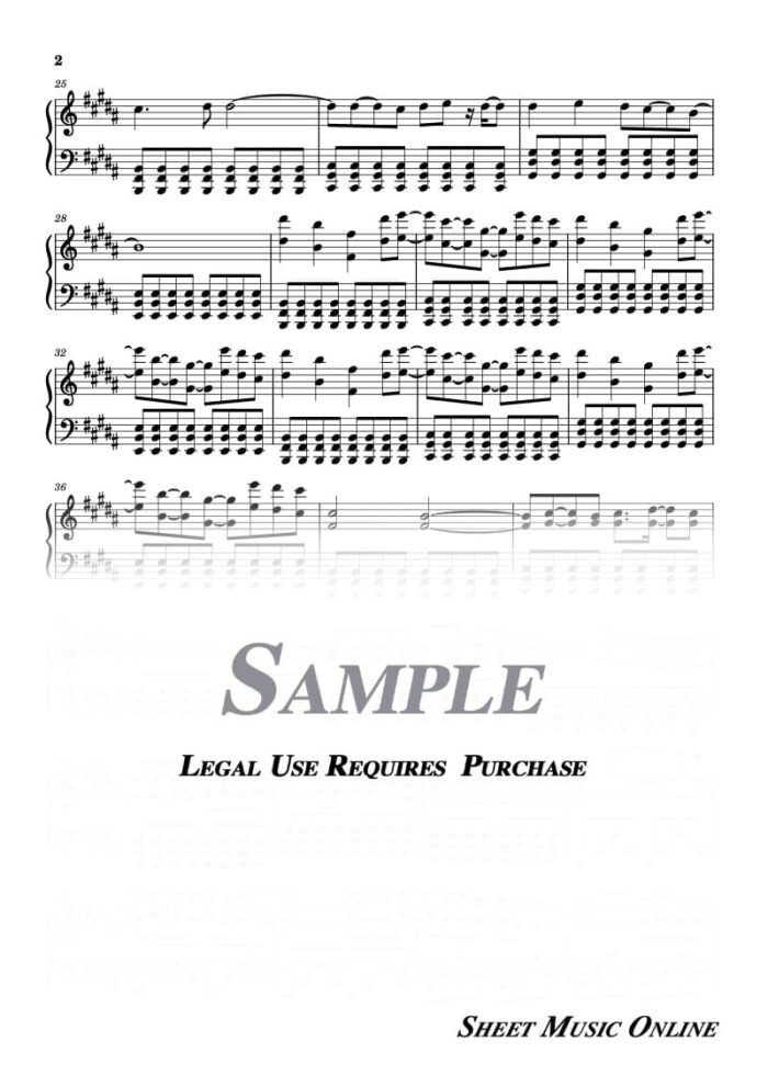 Muse - Starlight Sheet Music