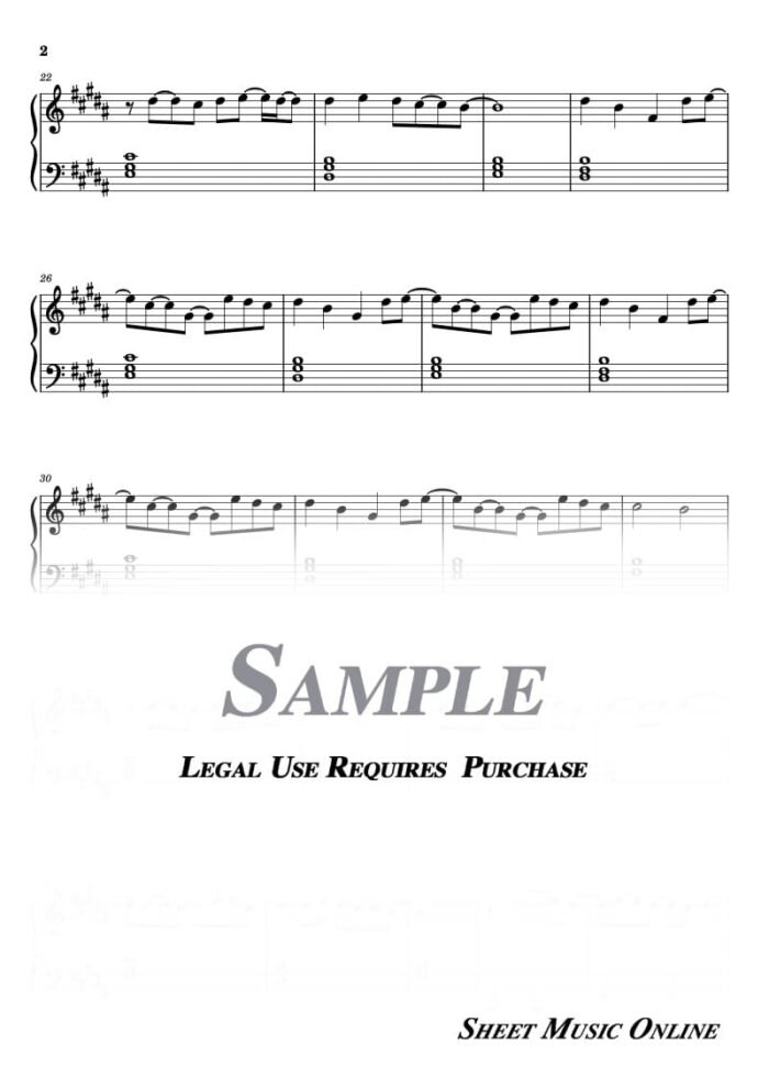 MUSE - Starlight Easy Piano Sheet Music