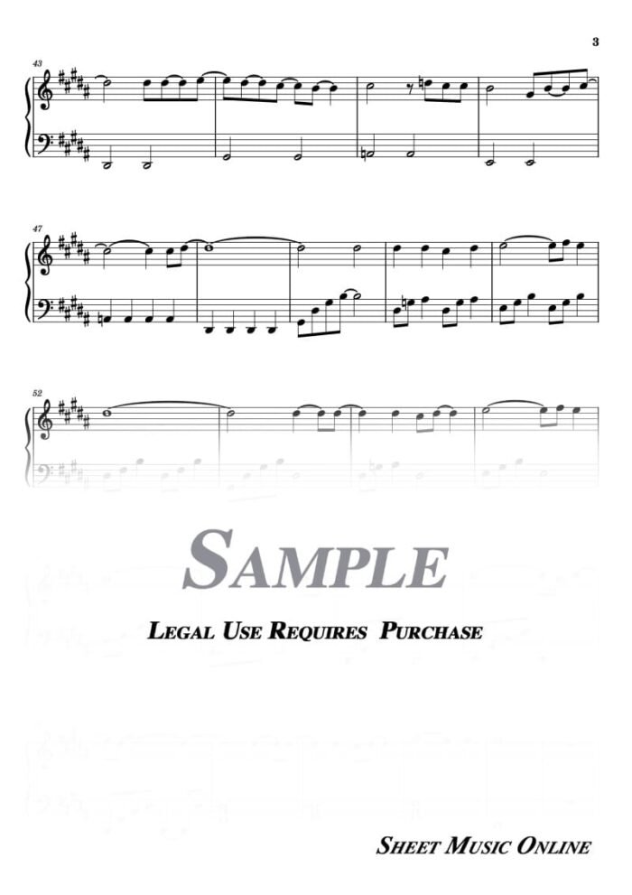 MUSE - Starlight Easy Piano Sheet Music
