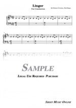 The Cranberries - Linger Sheet Music