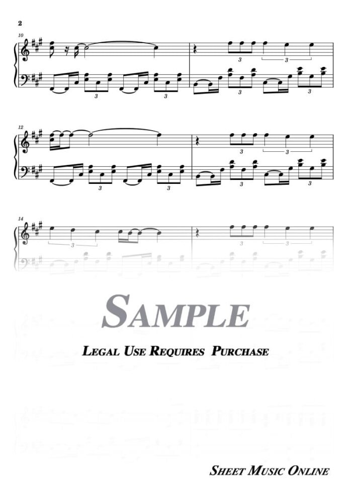 Toto - Hold The Line Sheet Music